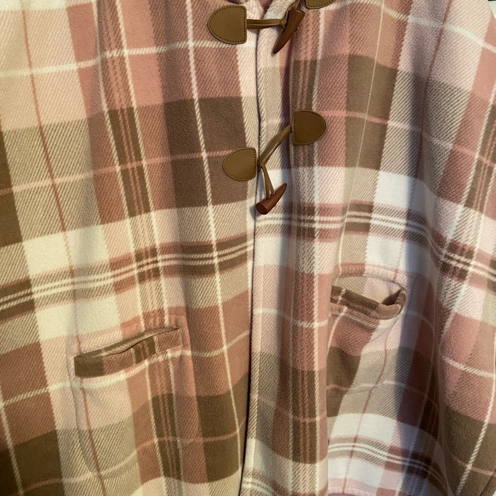 RACHEL Rachel Roy Pink Plaid Coat